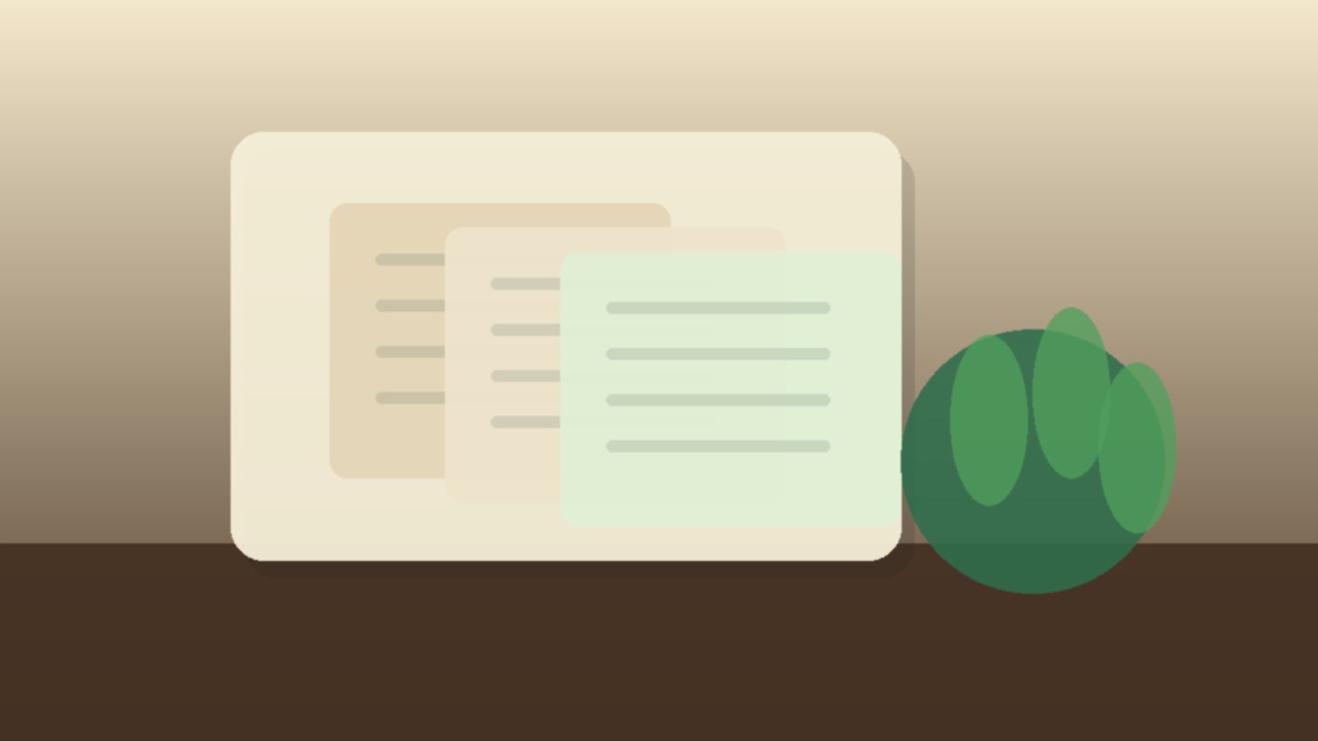 A rustic wooden desk with organized business folders and seasonal crop planners